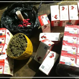 Kédougou : un individu arrêté en possession d'une importante quantité de substance psychotrope et de drogue