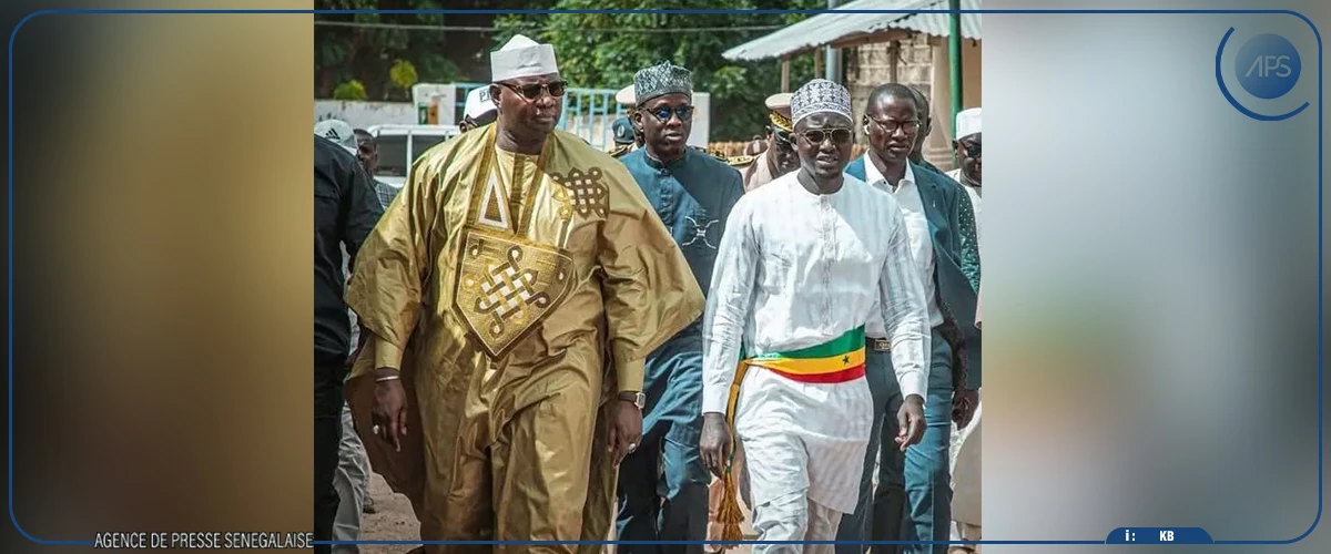 Mbacké : inauguration du marché central de Sadio