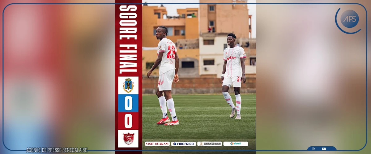 Ligue 1: le club de Ouakam obtient le nul vierge devant le leader Gorée
