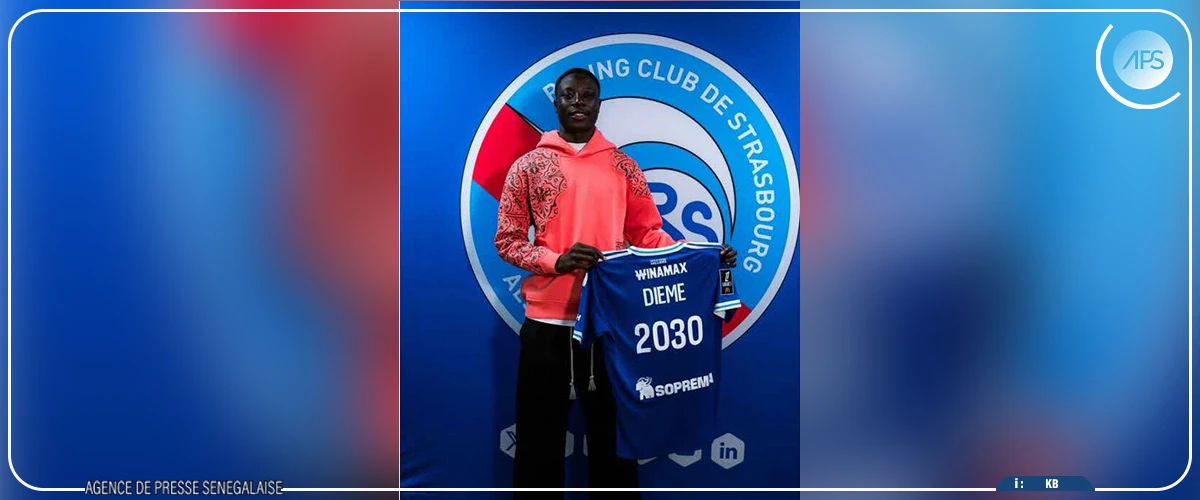 Transferts : l’ailier sénégalais Yaya Diémé rejoint le Racing Club de Strasbourg