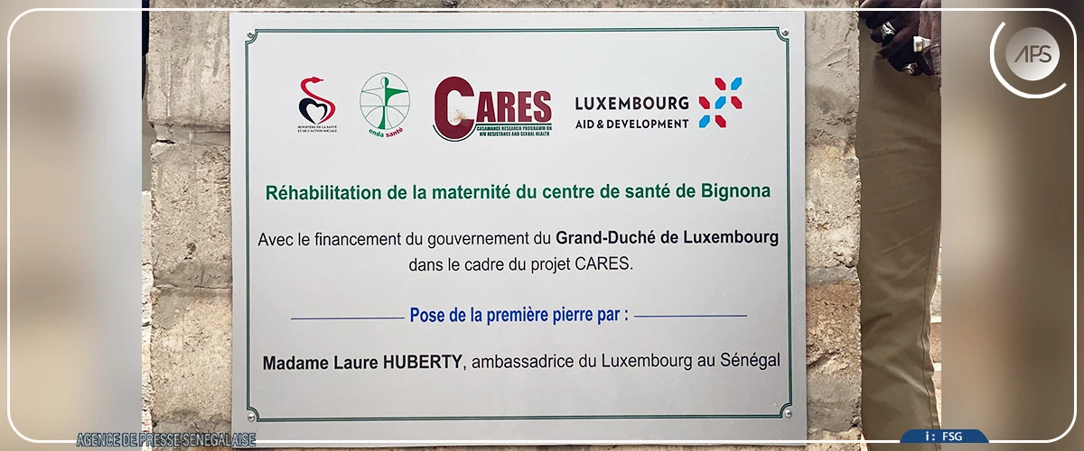 Les travaux de réhabilitation et d'extension de la maternité du centre de santé de Bignona lancés