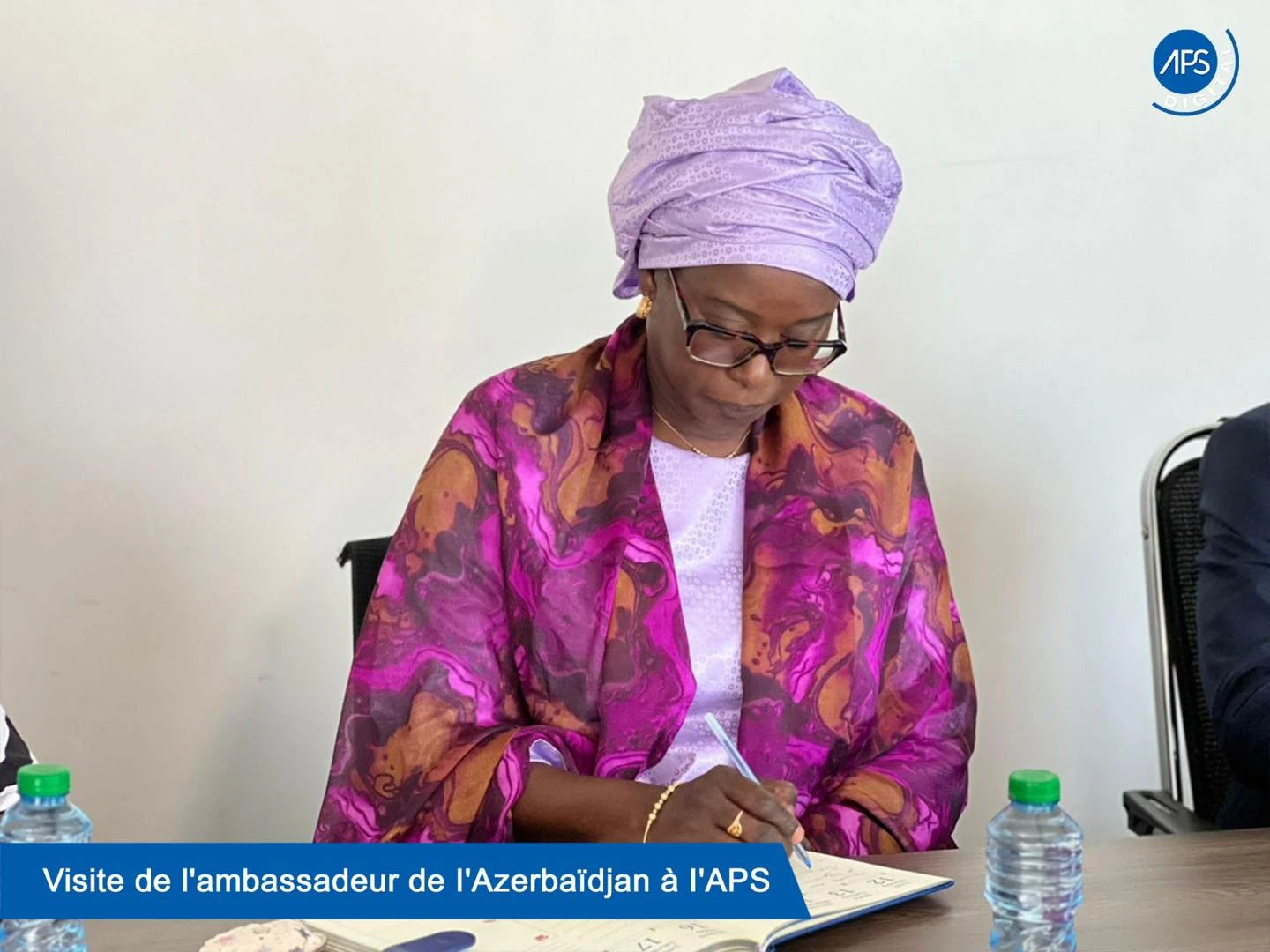 Visite de l'ambassadeur d'Azerbaïdjan à I'APS