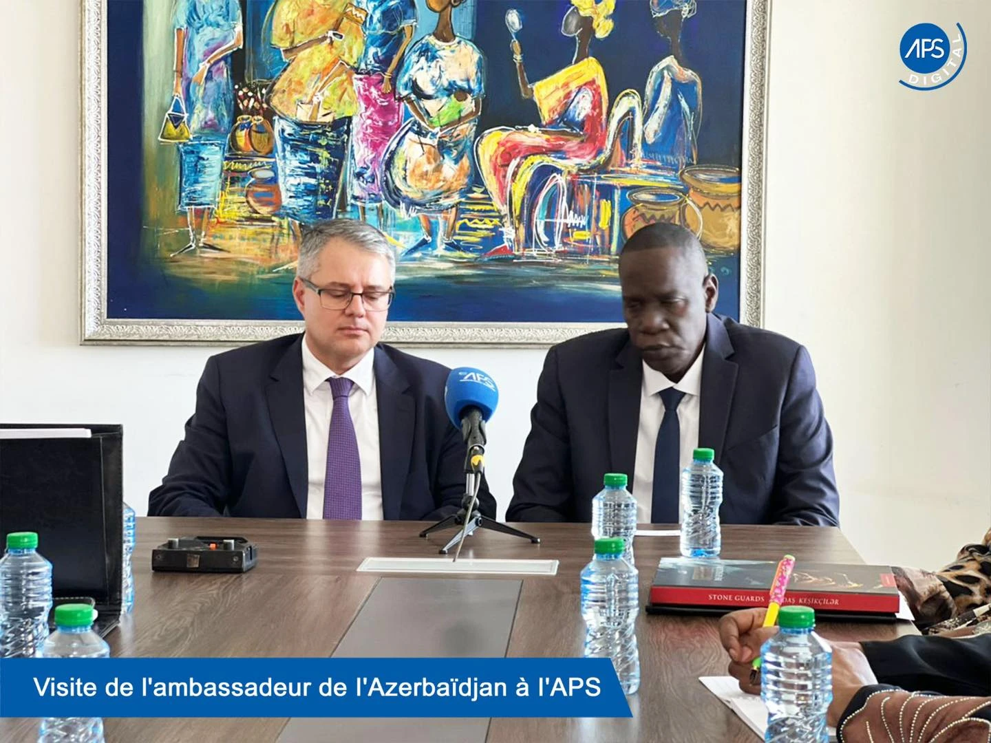 Visite de l'ambassadeur d'Azerbaïdjan à I'APS