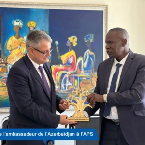 Visite de l'ambassadeur de I'Azerbaïdjan à I'APS