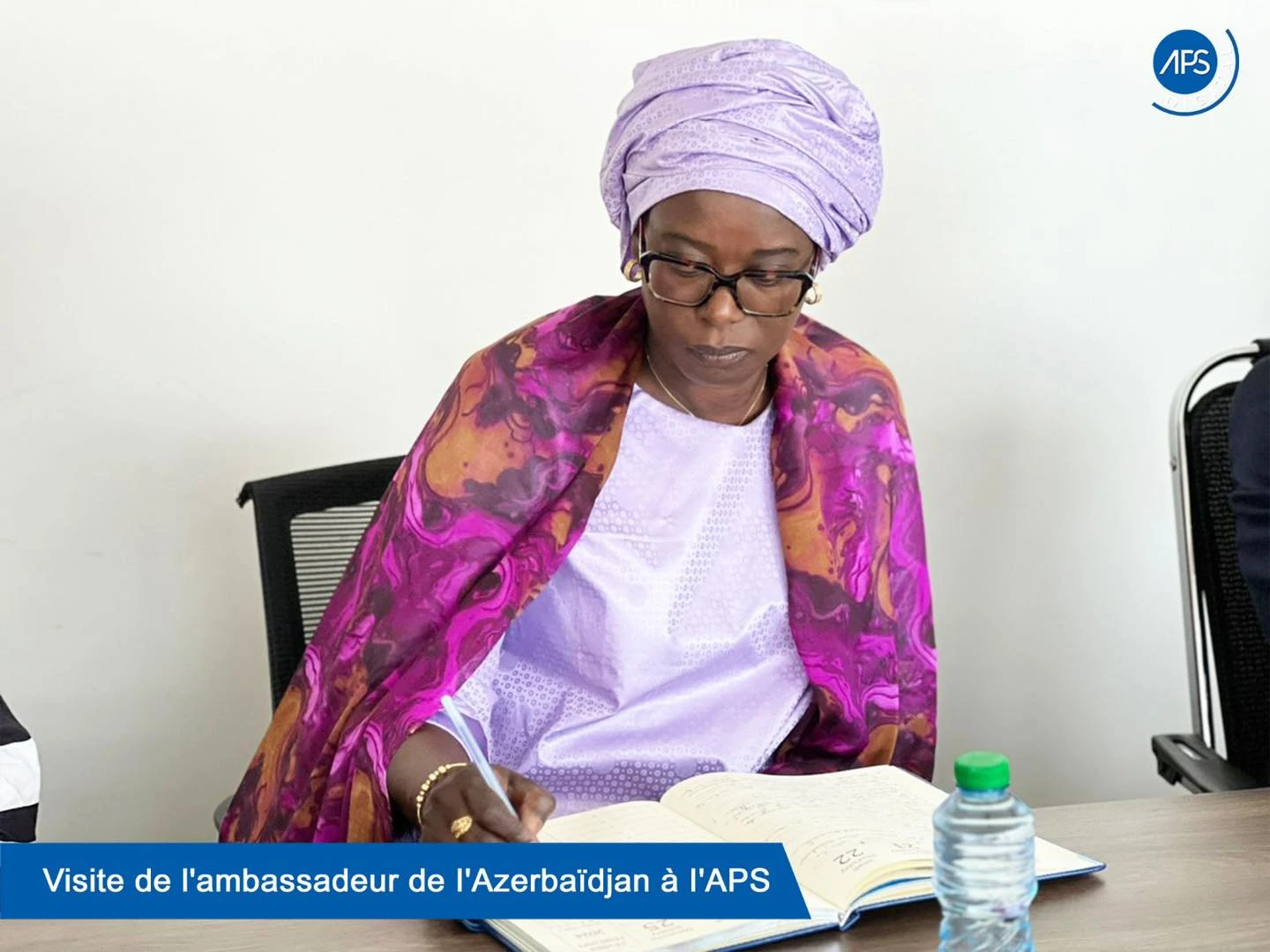 Visite de l'ambassadeur d'Azerbaïdjan à I'APS