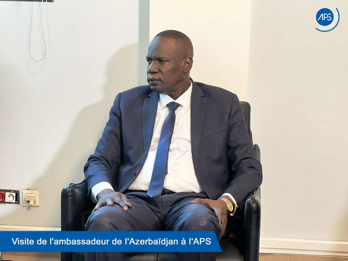 Visite de l'ambassadeur d'Azerbaïdjan à I'APS