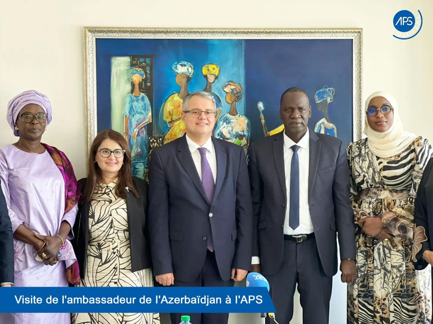 Visite de l'ambassadeur d'Azerbaïdjan à I'APS