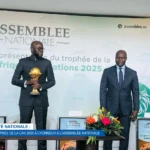 Fierté nationale : le trophée de la CAN 2025 à l’honneur à l’Assemblée nationale