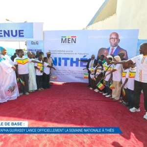 École de base : Moustapha Guirassy lance officiellement la semaine nationale à Thiès 