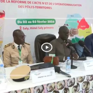Saly : lancement de l'atelier national d'évaluation de l'Acte III de la Décentralisation