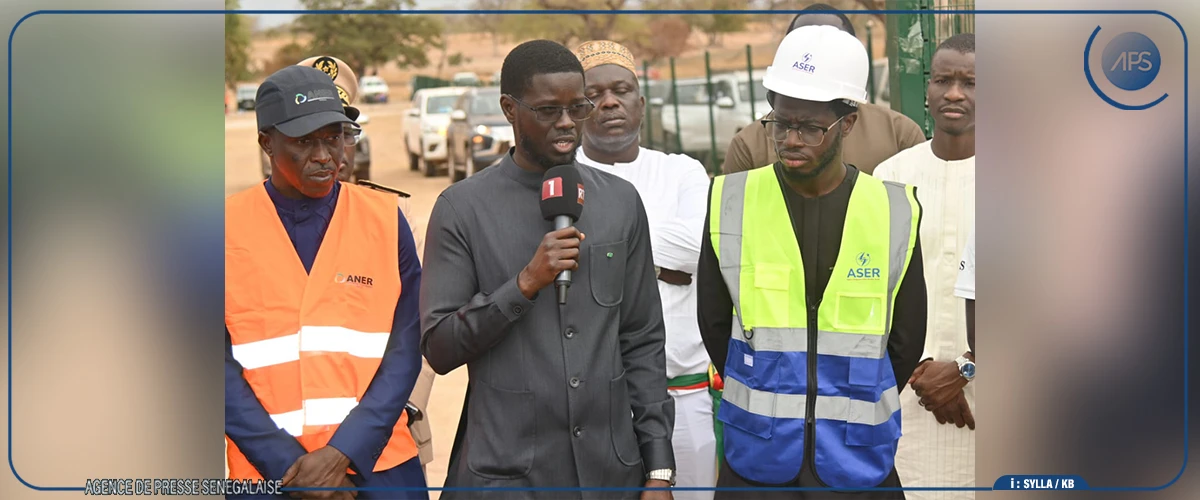 Tambacounda : le chef de l’Etat met en service une mini centrale solaire à Ségoucoura