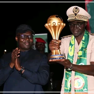 Sédhiou : liesse populaire autour du trophée de la CAN