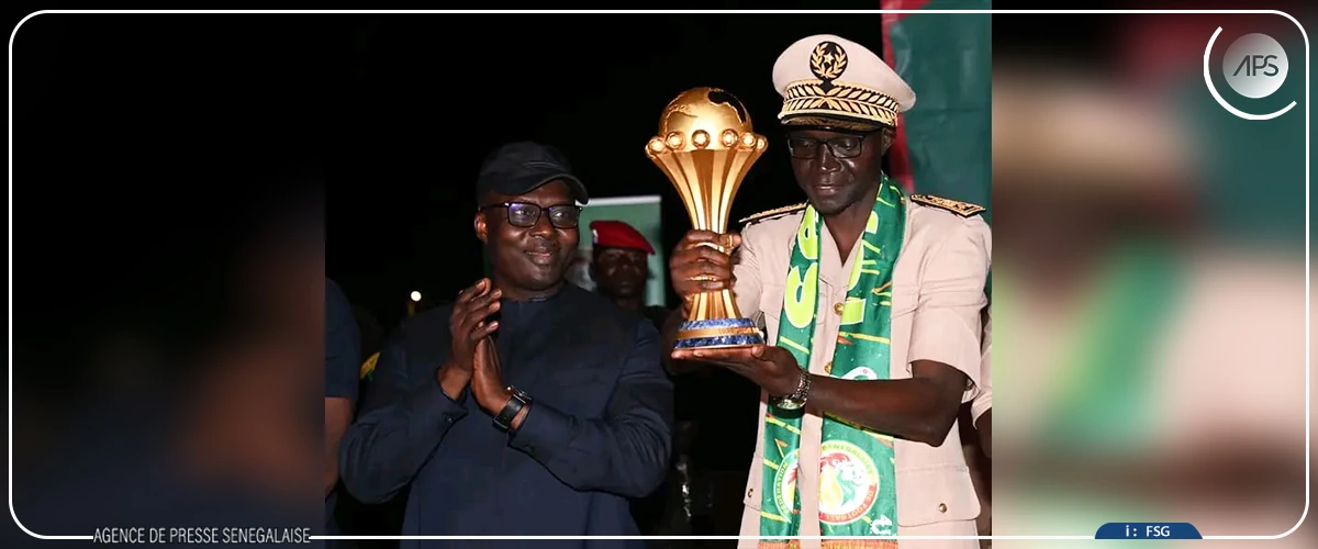 Sédhiou : liesse populaire autour du trophée de la CAN