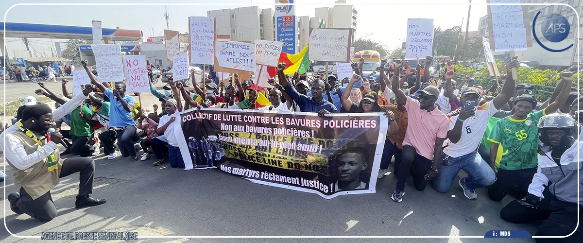 Dakar : une marche pacifique du Collectif contre les bavures policières