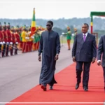 Bassirou Diomaye Faye est arrivé à Brazzaville (présidence)
