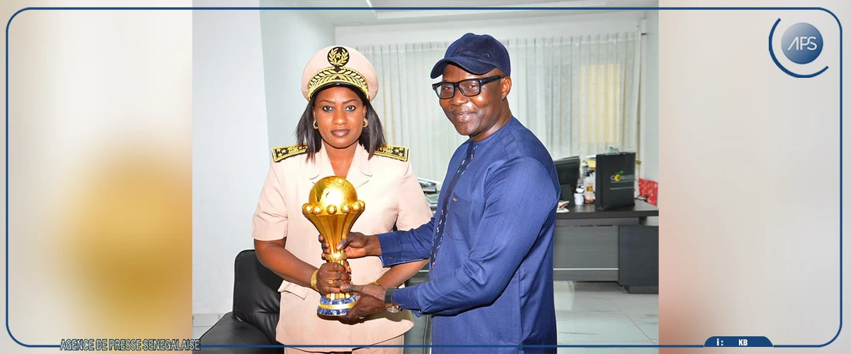 Le trophée de la CAN est "plus qu'un emblème sportif'', selon la gouverneure de Louga