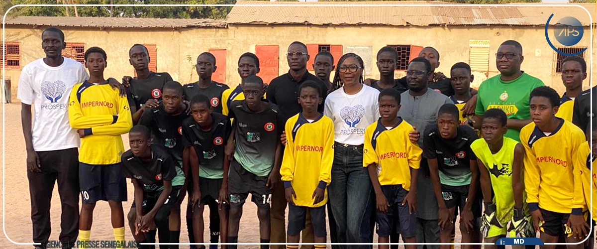 Le Fonds Prosperi d’Aurélien Tchouaméni offre une journée de “Football d’inspiration” aux jeunes de Ziguinchor
