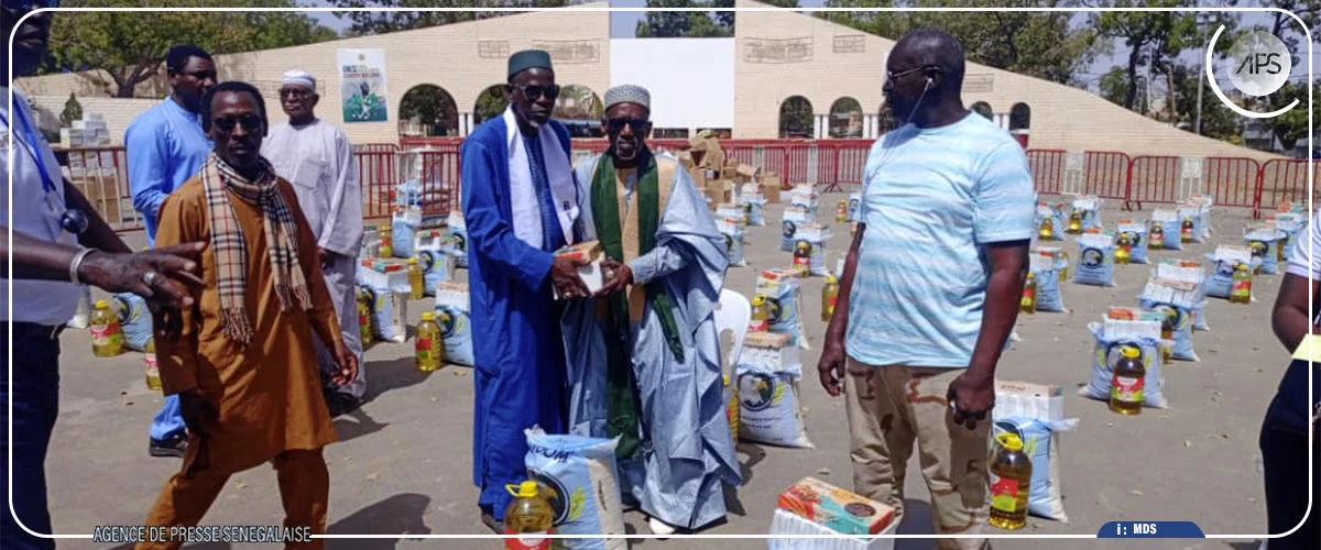 Thiès : 236 kits alimentaires distribués à d'anciens gardes républicains et leurs  familles
