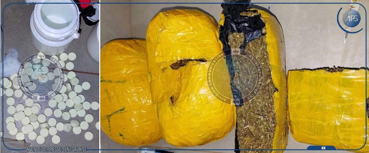 Des comprimés sous forme de drogue et du chanvre indien saisis à Saraya, les trafiquants en fuite