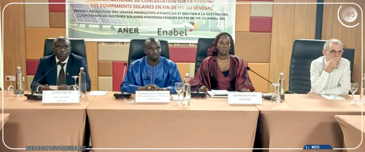 Enabel accompagne la mise en œuvre d’une feuille de route pour la gestion des équipements solaires en fin de vie (responsable)