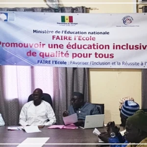 Kaffrine : les acteurs du système éducatif sensibilisés à l'inclusion scolaire des enfants handicapés
