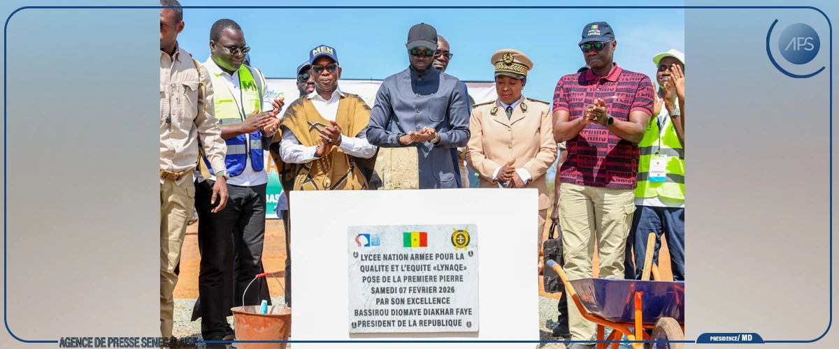 Pose de la première pierre du LYNAQE  de Salémata d’un coût estimé à plus de 10 milliards FCFA