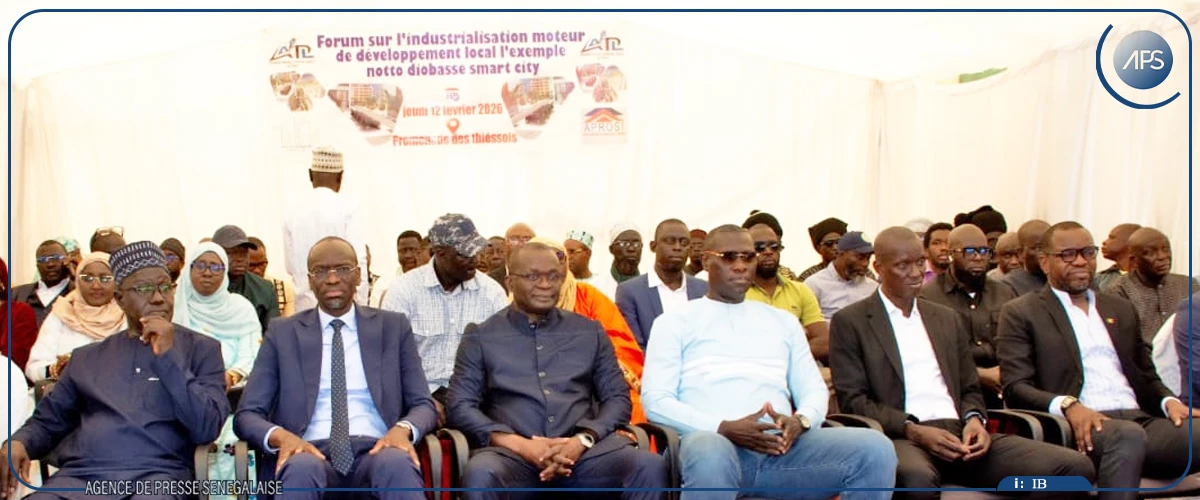 Un forum met en exergue les potentialités de la région de Thiès à travers Notto Diobasse