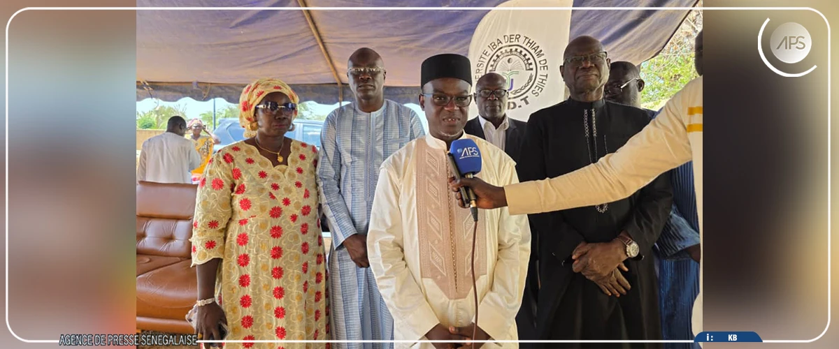 Signature d'une convention entre la commune de Fandène et l’Université de Thiès