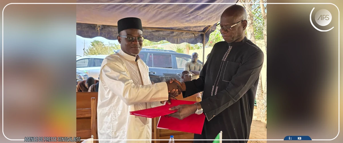 Signature d'une convention entre la commune de Fandène et l’Université de Thiès