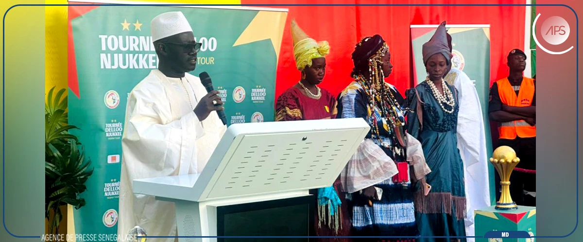 À Saint-Louis, le trophée de la Coupe d’Afrique des nations présenté aux populations