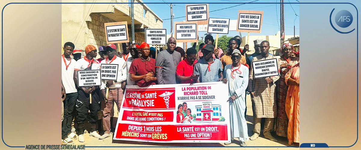 Un collectif alerte sur la persistance d’une grève à l’hôpital de Richard-Toll