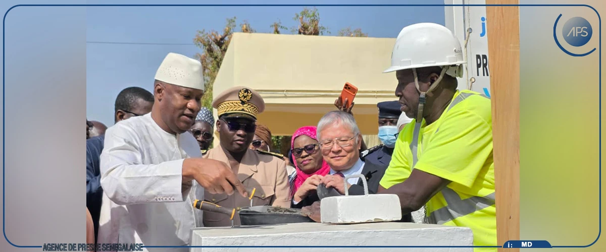 Ibrahima Sy pose la première pierre des travaux d’extension du centre hospitalier régional de Thiès