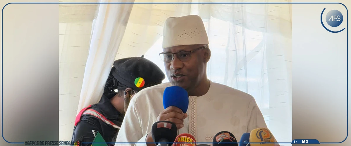 Ibrahima Sy pose la première pierre des travaux d'extension du centre hospitalier régional de Thiès