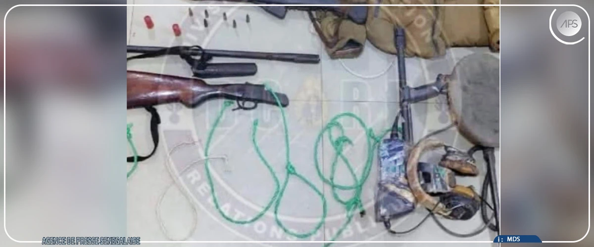Kédougou : six présumés braqueurs armés arrêtés, un important arsenal saisi