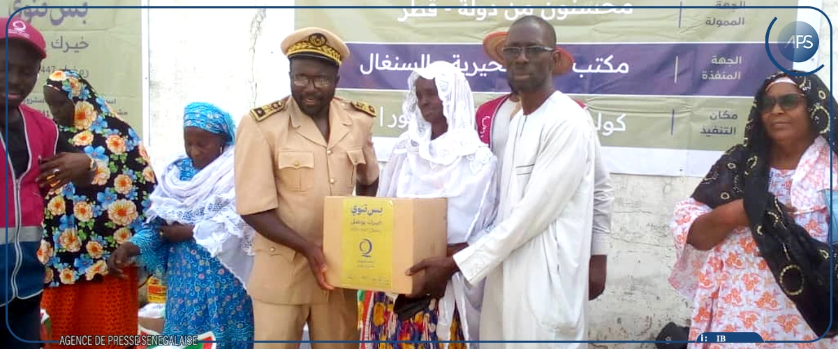 Kolda : distribution de 400 kits alimentaires à des familles vulnérables de la région