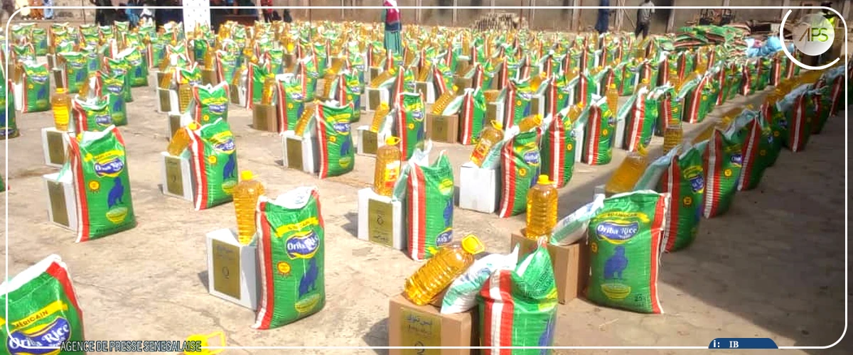 Kolda : distribution de 400 kits alimentaires à des familles vulnérables de la région