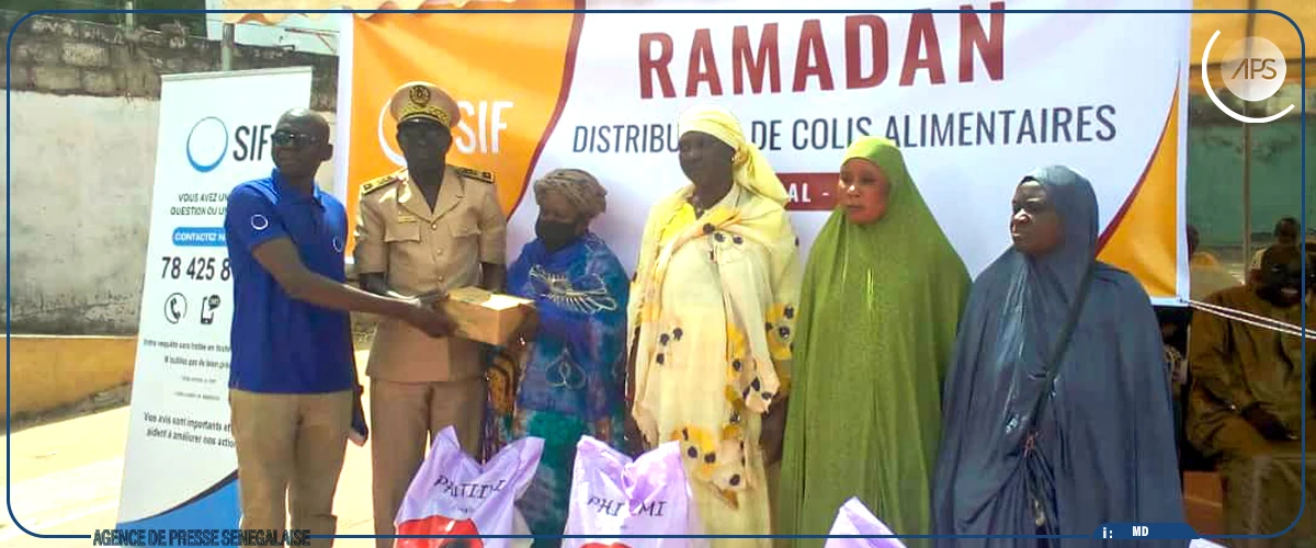 Kolda : dons de kits alimentaires à 200 familles démunies