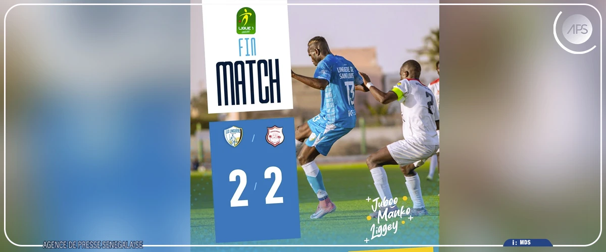 La Linguère concède le nul (2-2) face au Stade de Mbour