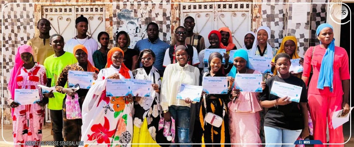 Birkelane : trente jeunes formés aux techniques de recherche d’emploi et à l’entrepreneuriat