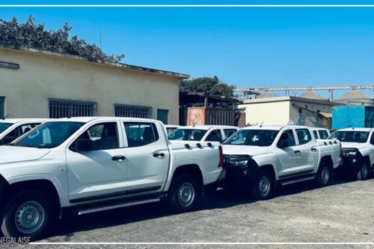 La SONACOS renouvelle son parc automobile avec l'acquisition de 16 véhicules neufs