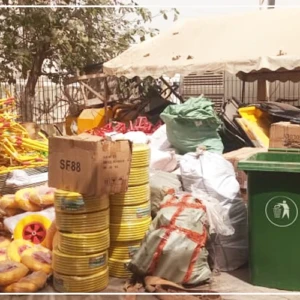 Des places publiques aménagées et du matériel de nettoiement offert aux communes de Hann-Bel Air et Dalifort-Foirail