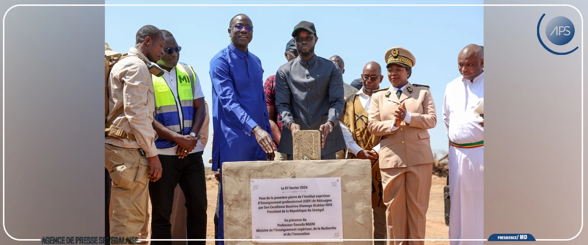 Kédougou : le Président Faye lance les travaux de l'ISEP de Bandafassi