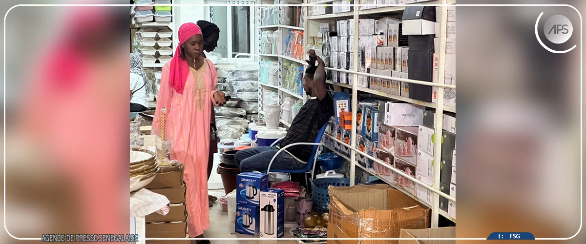 La vente de vaisselles, une activité florissante à Saint-Louis pendant le ramadan