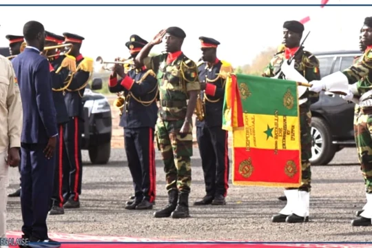 Arrivée du président Bassirou Diomaye Faye à Tambacounda pour une tournée économique