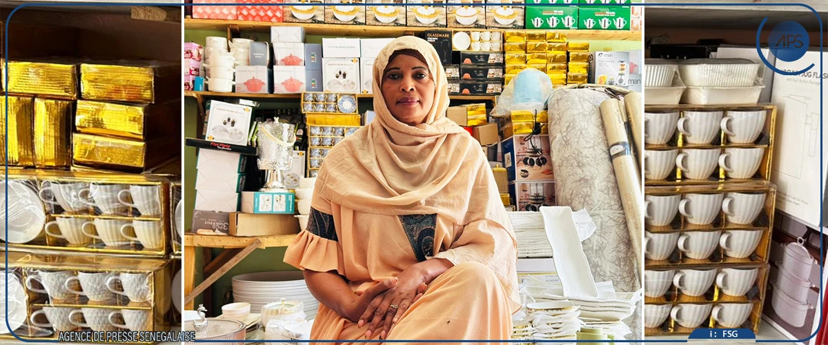 La vente de vaisselles, une activité florissante à Saint-Louis pendant le ramadan