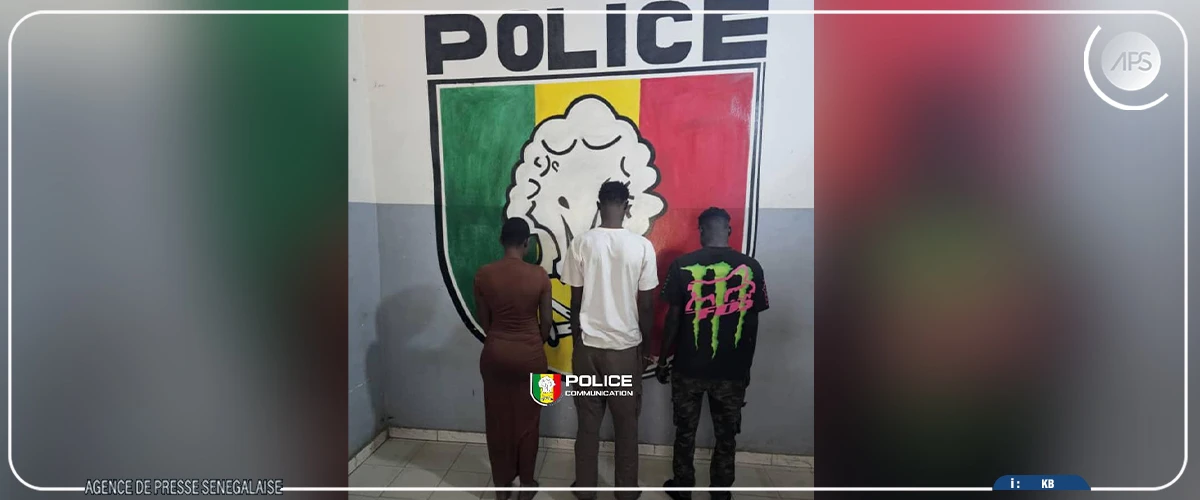 Kaolack : trois individus interpellés par la Police pour proxénétisme