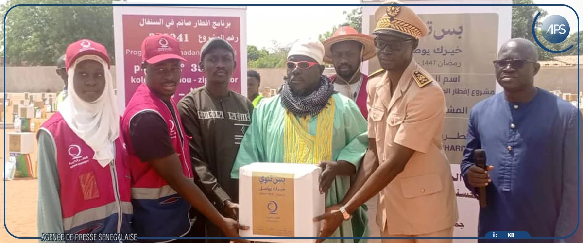 Sédhiou : des kits alimentaires à des familles nécessiteuses