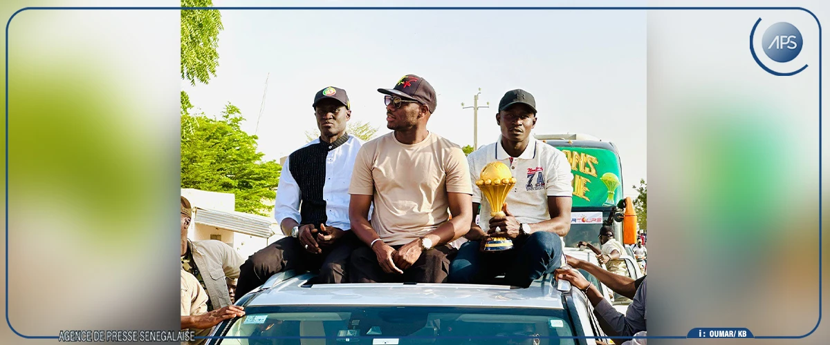 Diourbel accueille le trophée de la Coupe d’Afrique des nations