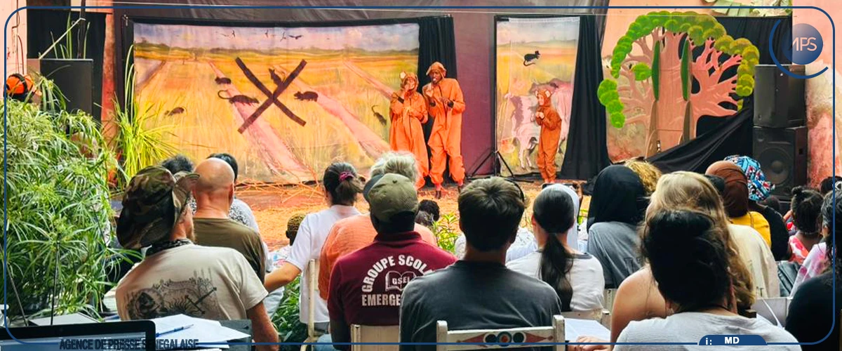 Saint-Louis : une pièce de théâtre sensibilise sur les risques sanitaires et agricoles liés aux rongeurs