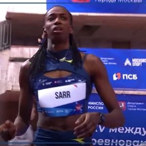 Saly Sarr égale son record personnel au meeting de  Moscou